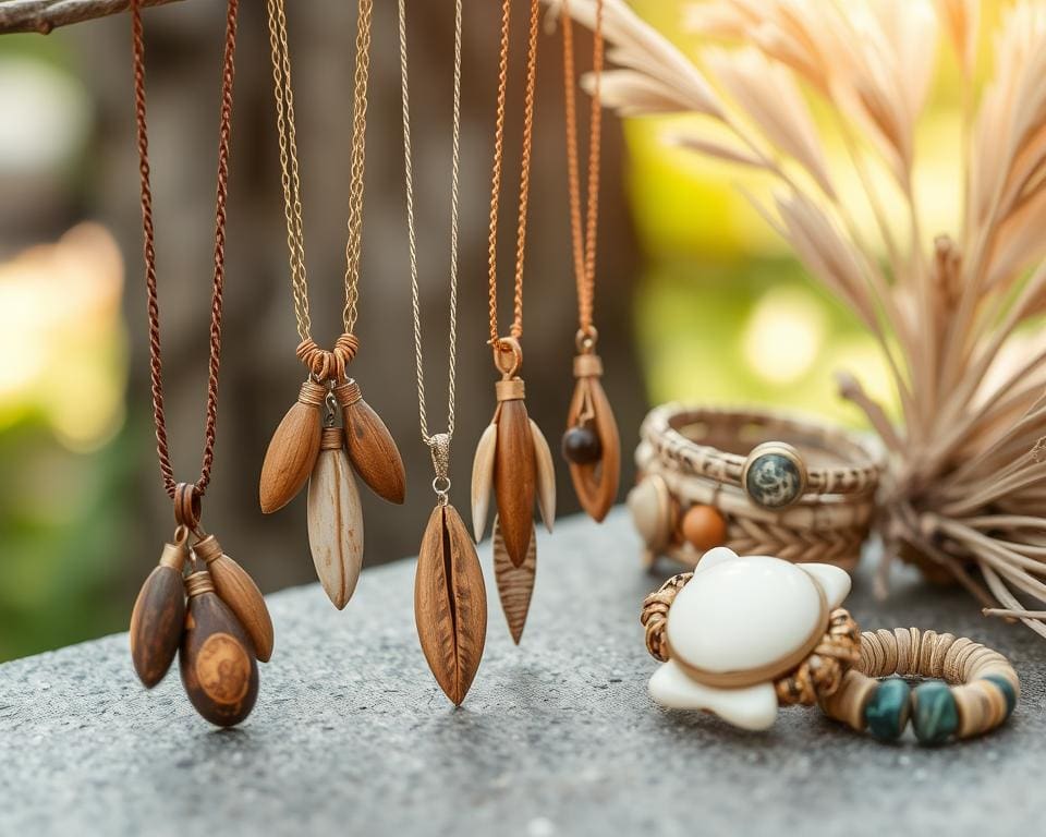 Schmuck aus Naturmaterialien: Nachhaltigkeit mit Stil