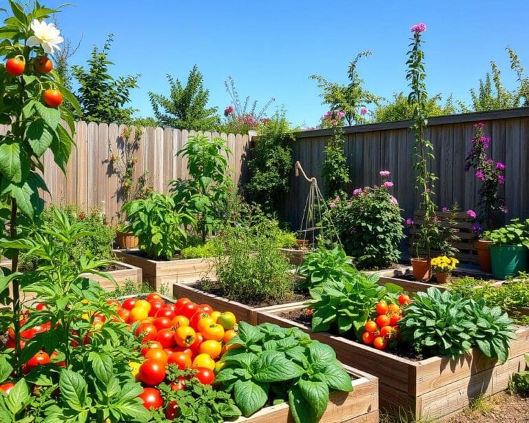 Selbstversorger-Garten: Obst und Gemüse auf kleiner Fläche anbauen