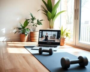 Virtuelle Fitnesskurse: Fit bleiben von zu Hause