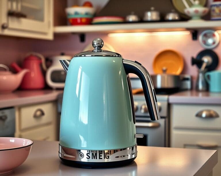 Wasserkocher von Smeg: Stilvolles Retro-Design für die Küche