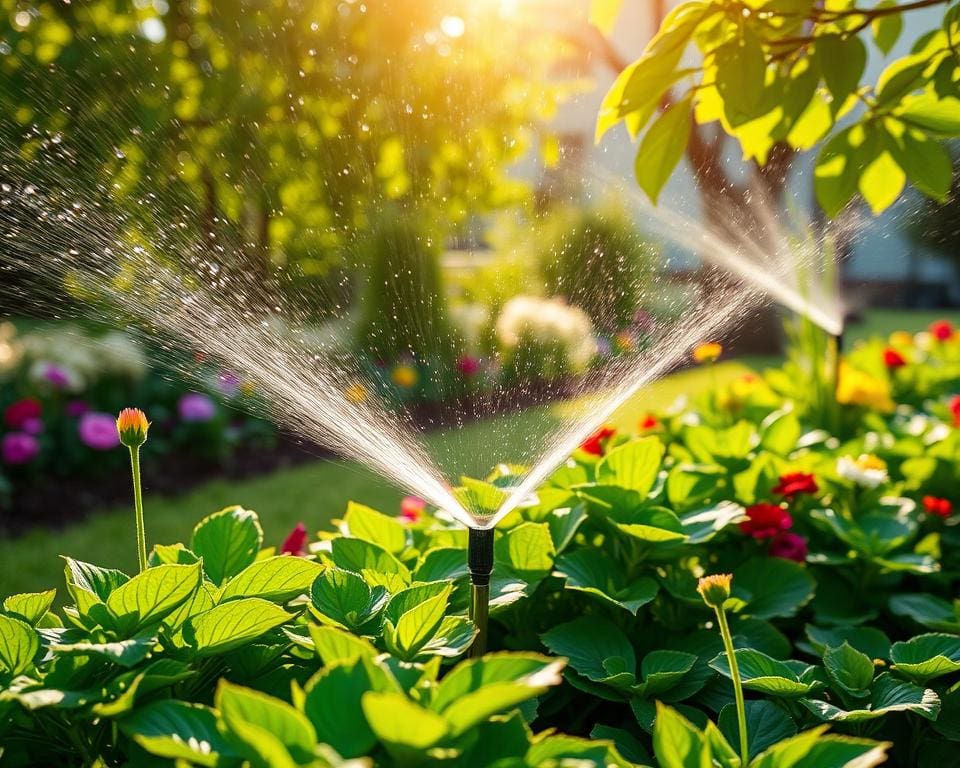 Wasserversorgung im Garten