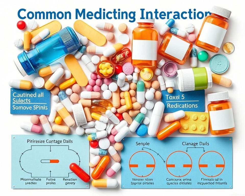 häufige Arzneimittelinteraktionen
