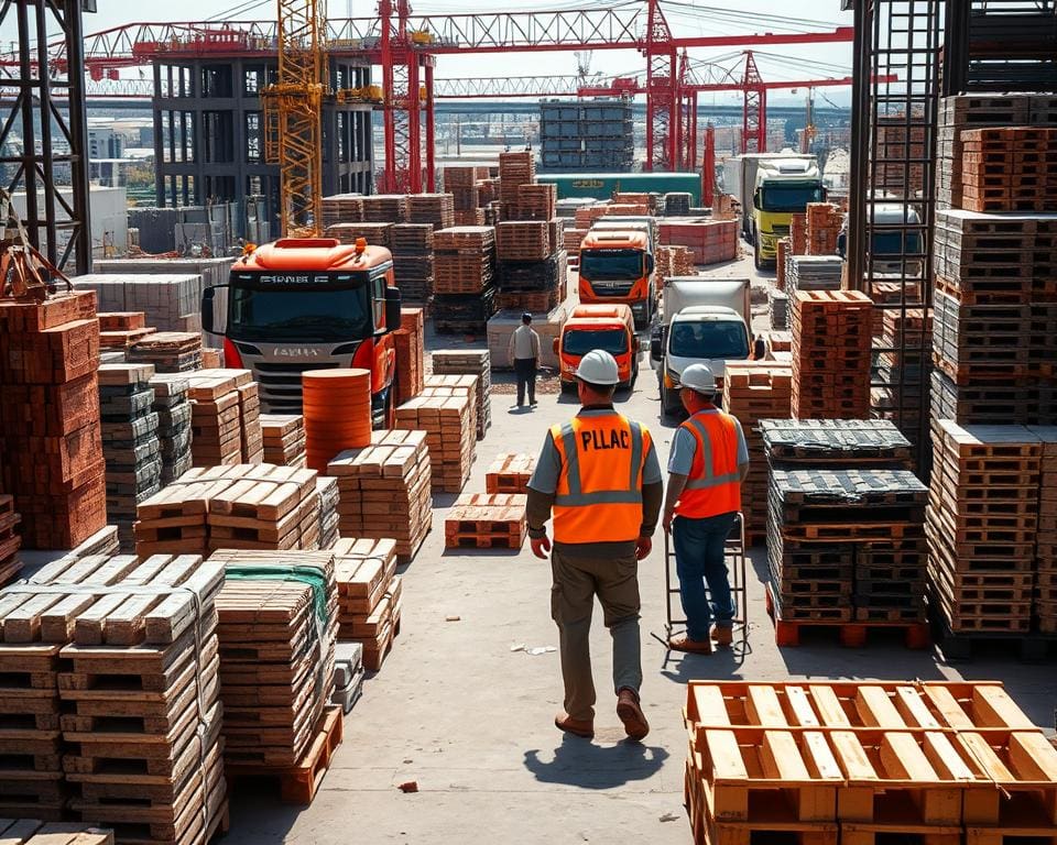 Baustellenlogistiker: Material und Zeit perfekt koordinieren