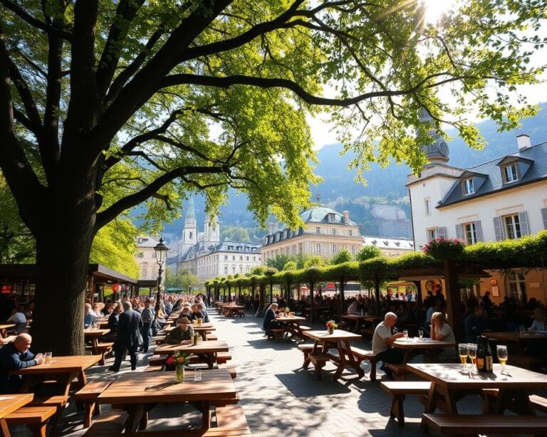 Biergärten in Salzburg: Traditionelle Gemütlichkeit