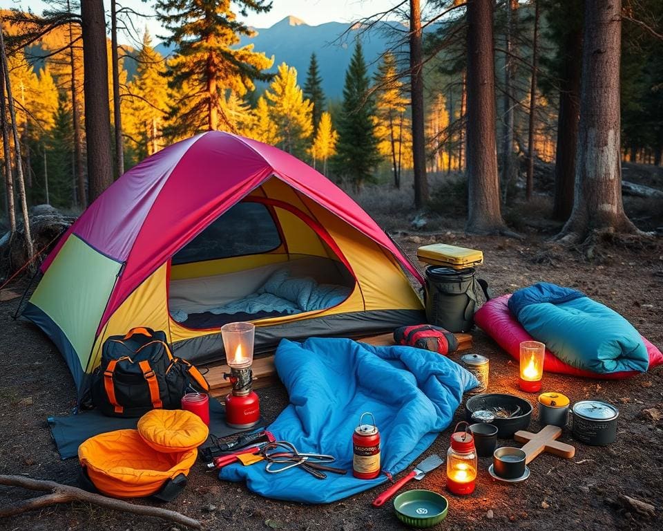 Campingausrüstung: Das Wichtigste auf einen Blick