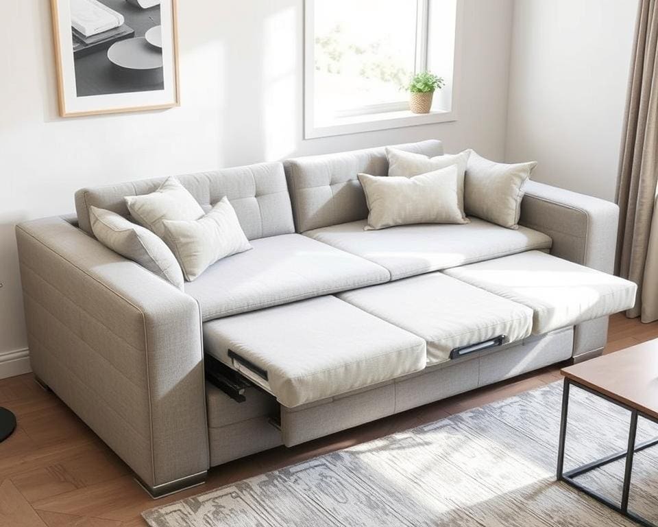 Design Sofa mit Schlaffunktion