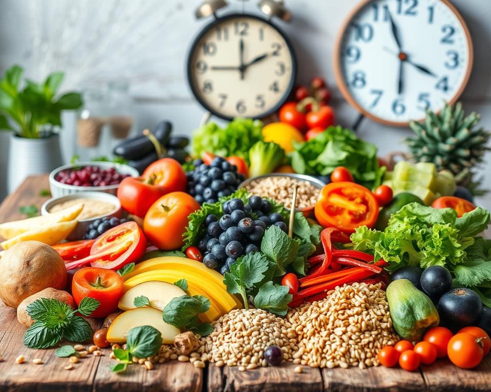 Ernährungstrends wie Plant-Based Ernährung und intermittierendes Fasten