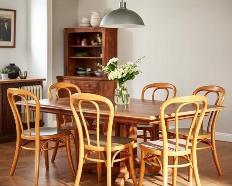 Esszimmerstühle von Thonet: Komfort und Tradition