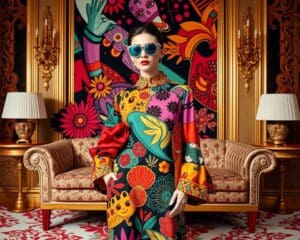 Gucci: Exzentrische Prints, die Blicke fesseln