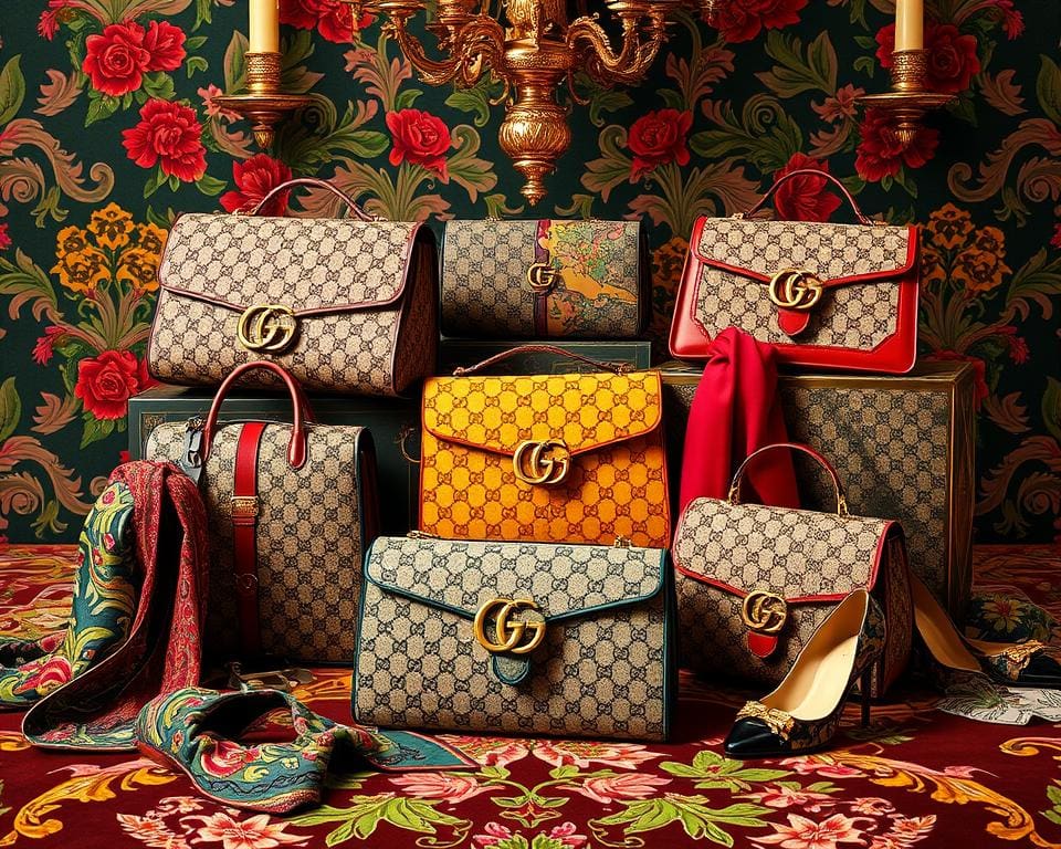 Gucci Muster und Accessoires