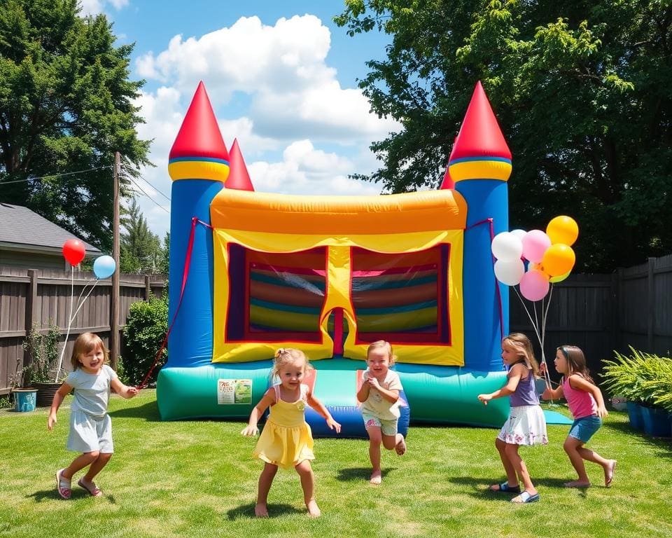 Hüpfburg Kindergeburtstag