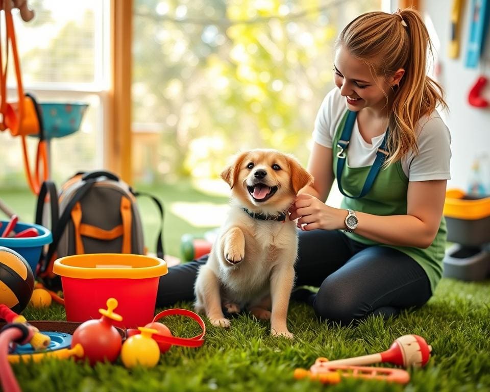 Hundetrainer für Welpen