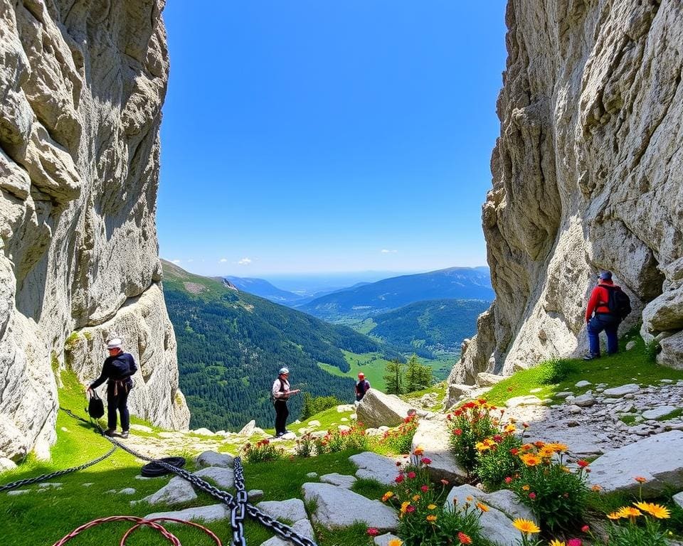 Klettersteige für Anfänger