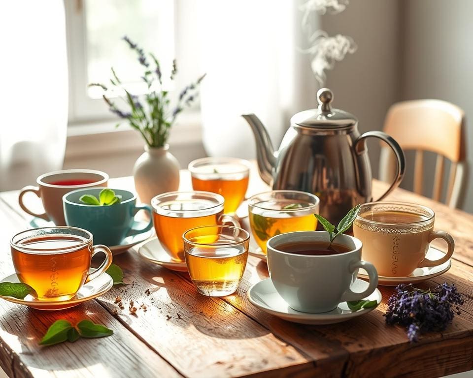 Kräutertee gegen Stress