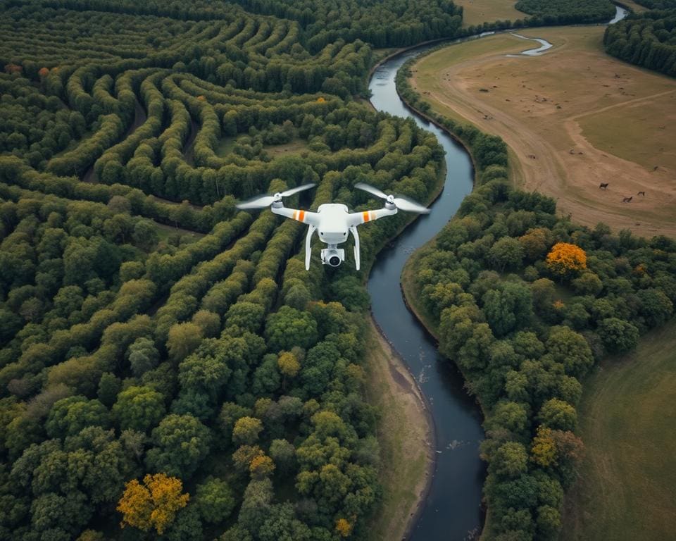 Naturreservate Überwachung mit Drohnen