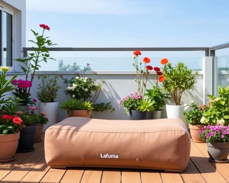 Outdoor-Hocker von Lafuma: Ideal für Terrasse und Balkon