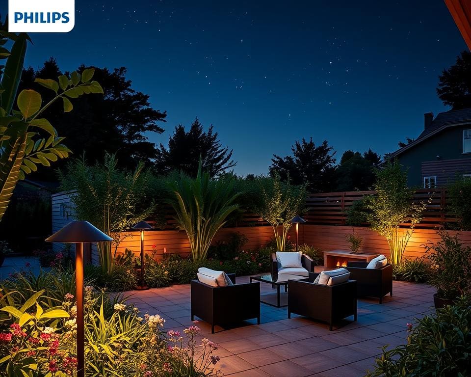 Outdoor-Lampen von Philips: Licht für Terrasse und Garten