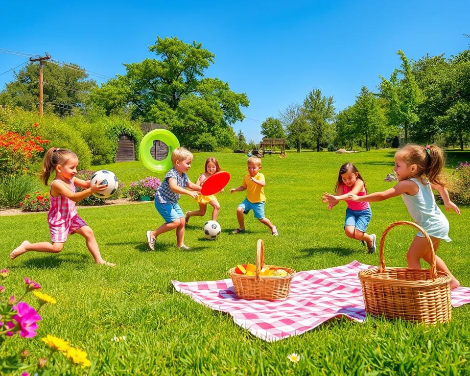 Outdoor-Spiele für den Sommer