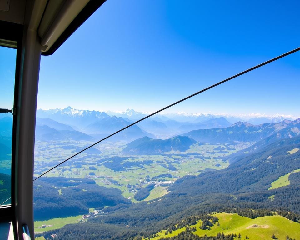 Panoramafahrten mit der Gondel