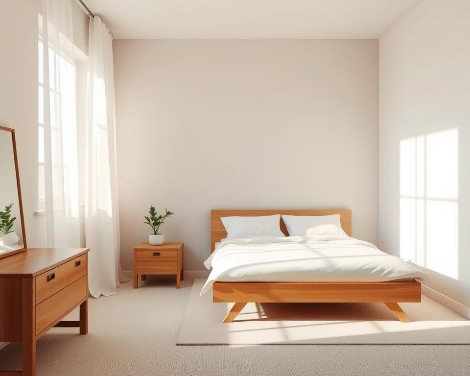 Schlafzimmer minimalistisch dekorieren