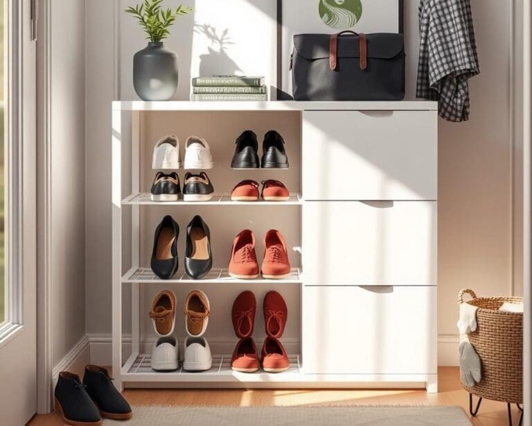 Schuhregale von IKEA: Ideal für kleine Räume