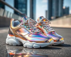 Sneaker in Metallic-Farben: Glanzvolle Trends