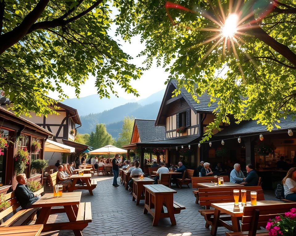 Traditionelle Biergärten in Salzburg