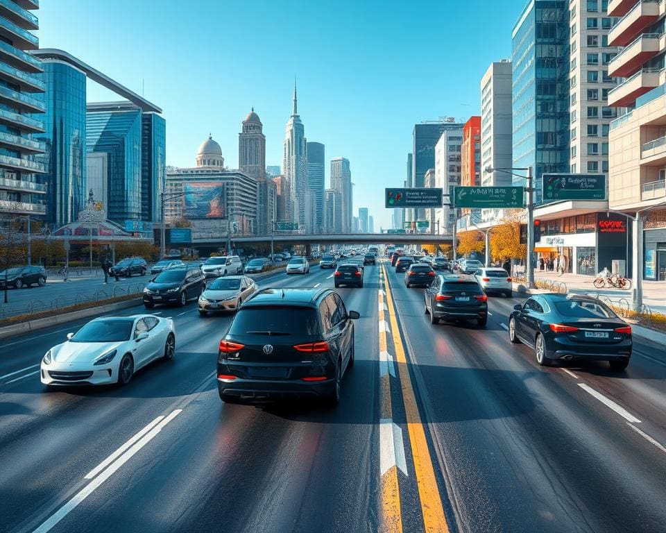 Verkehrseffizienz durch automatisierte Fahrzeuge