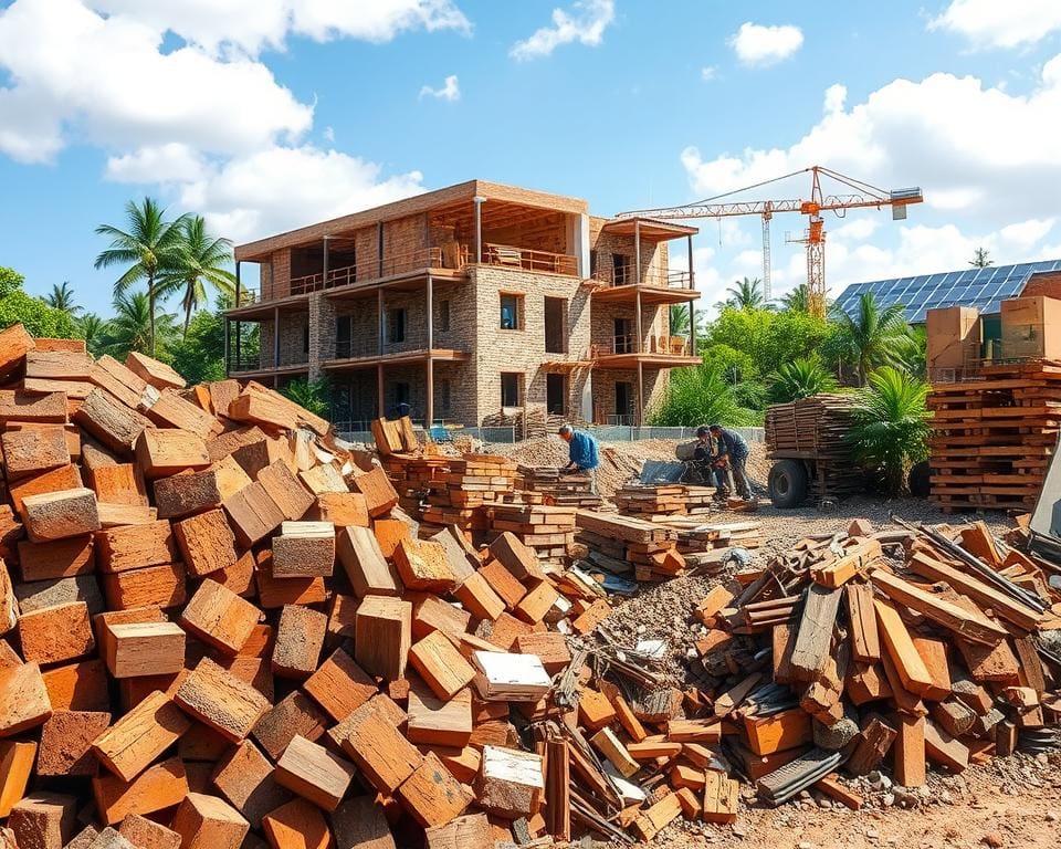 Wie beeinflusst Recycling die Wiederverwendung von Baustoffen?