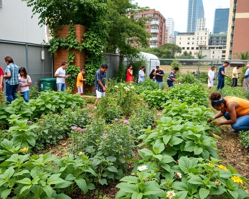 nachhaltige Landwirtschaft im urbanen Gärtnern