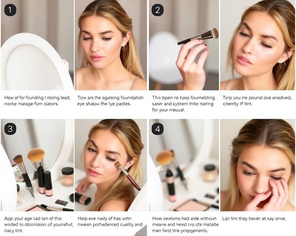 natürliches Make-up Schritt-für-Schritt-Anleitung