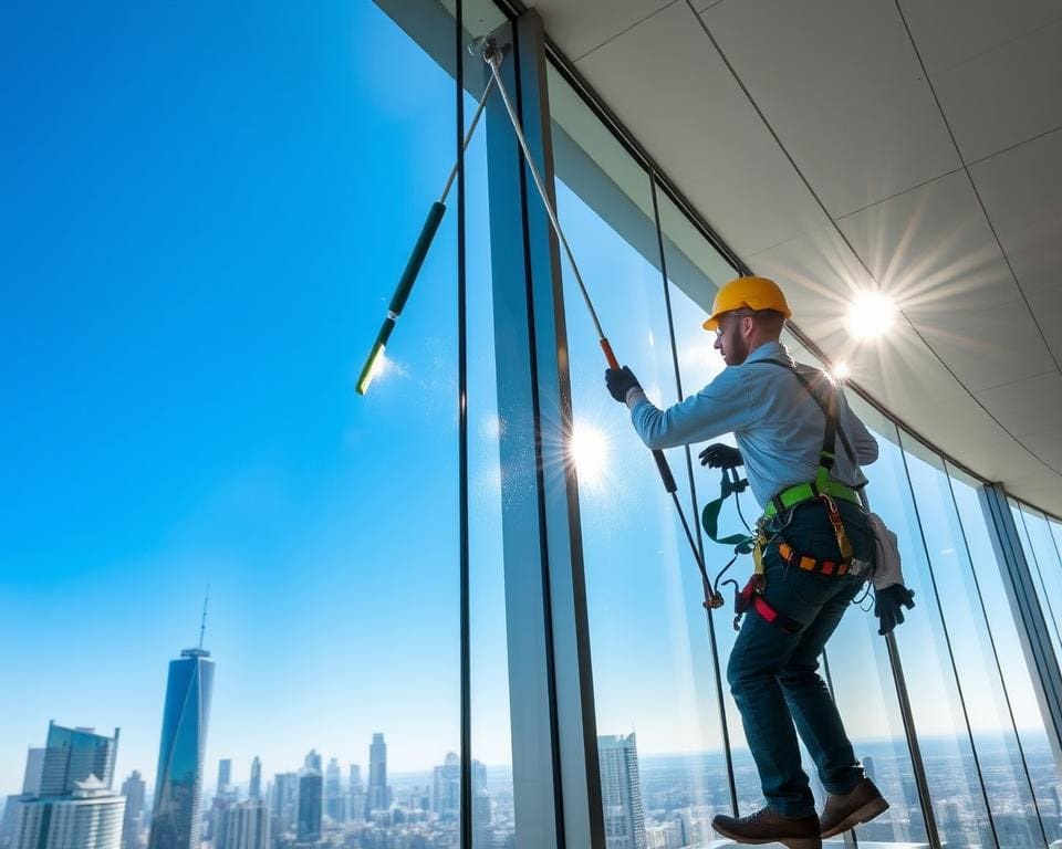 professionelle Fensterreinigung