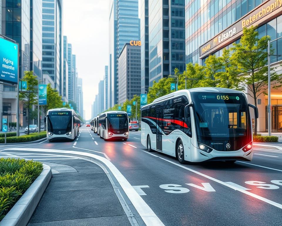 Autonome Busse: Vernetzte Mobilität für Städte