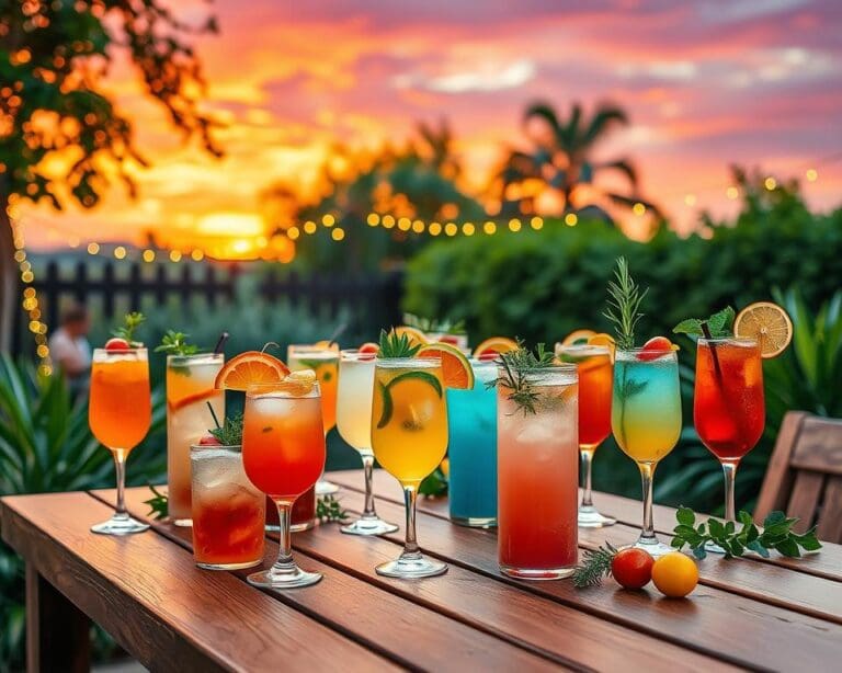 Die besten Cocktails für entspannte Sommerabende