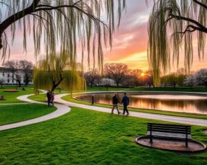 Die schönsten Parks für romantische Spaziergänge