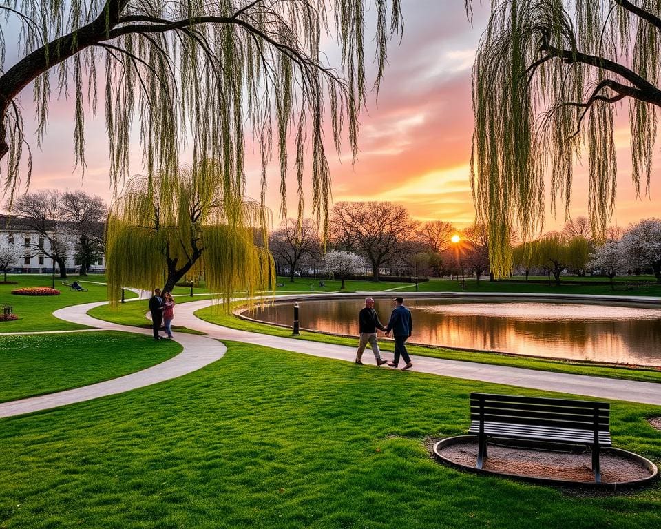 Die schönsten Parks für romantische Spaziergänge