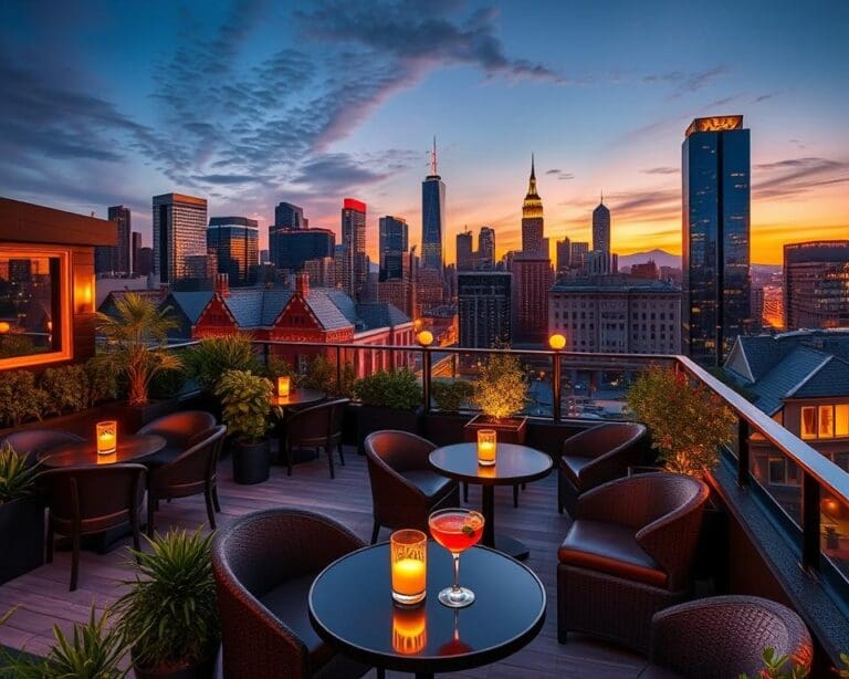 Die schönsten Rooftop-Bars für einen Sundowner-Drink