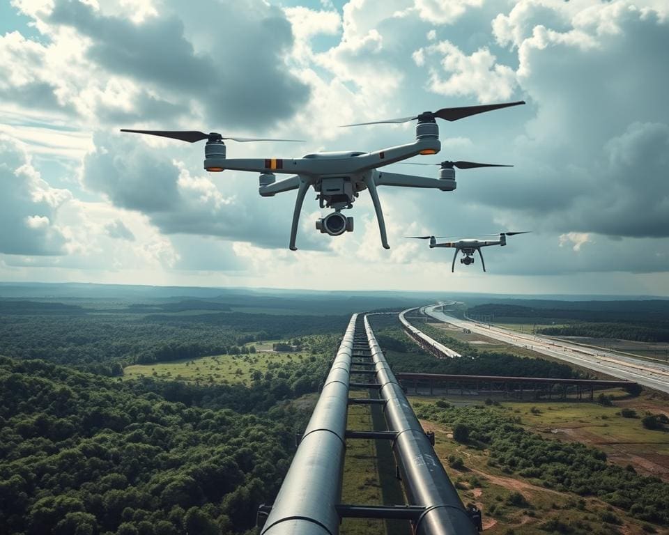 Können autonome Drohnen die Überwachung von Pipelines verbessern?