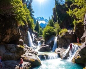 Morzine: Alpen-Canyoning für Abenteuerlustige