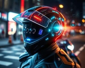 Smarte Motorradhelme mit Augmented Reality