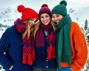 Strickmode in kräftigen Farben: Der Trend für den Winter