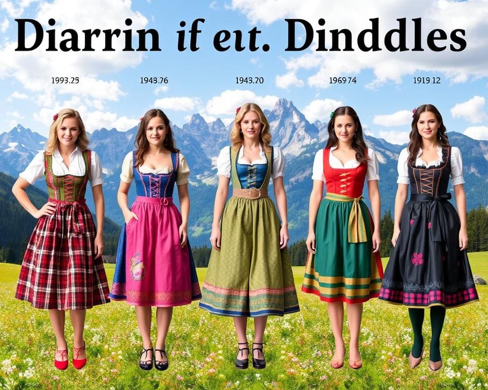 Trendentwicklung im Dirndl-Design