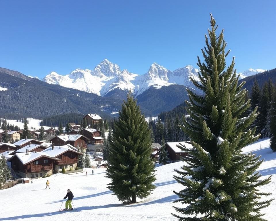 Villars: Entspannen und Skifahren in der Schweiz