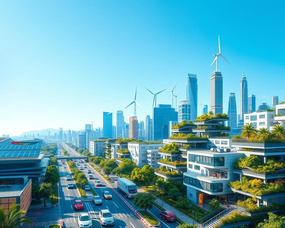 Wie effizient ist die Nutzung erneuerbarer Energien in Smart Cities?