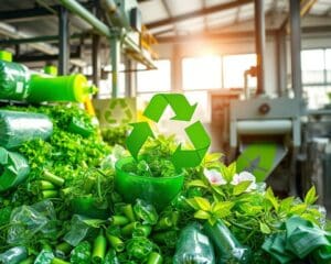 Wie werden Bioplastik und Recycling kombiniert?