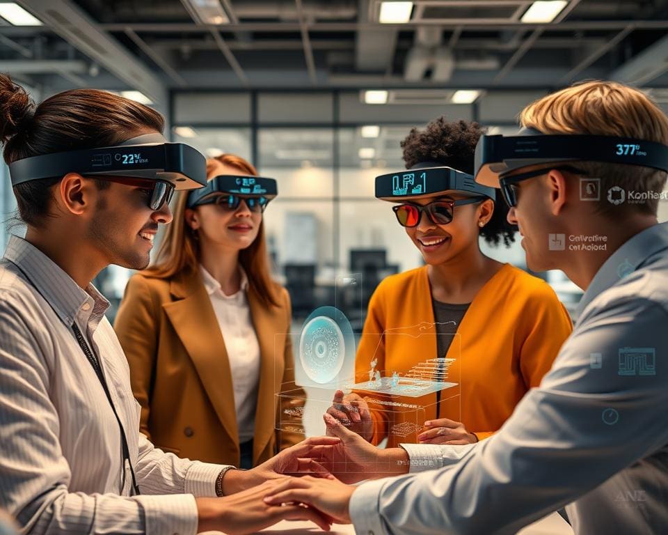 Wie wird Augmented Reality für die Verbesserung von Arbeitsabläufen genutzt?