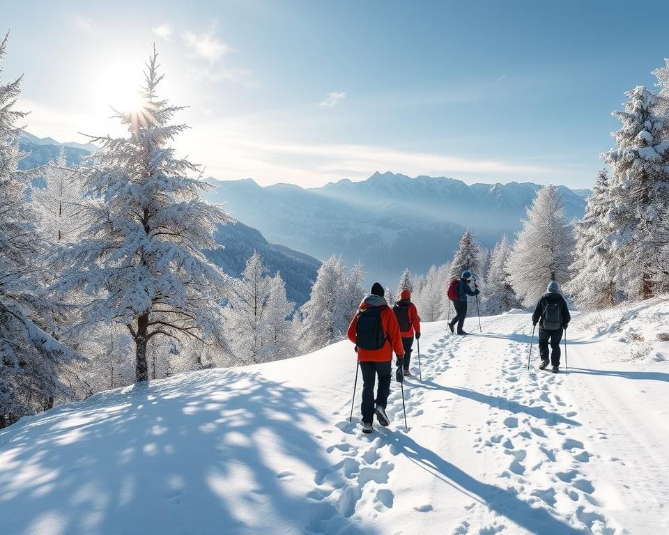 Winterwandern und Schneeschuhwandern in Kitzbühel.