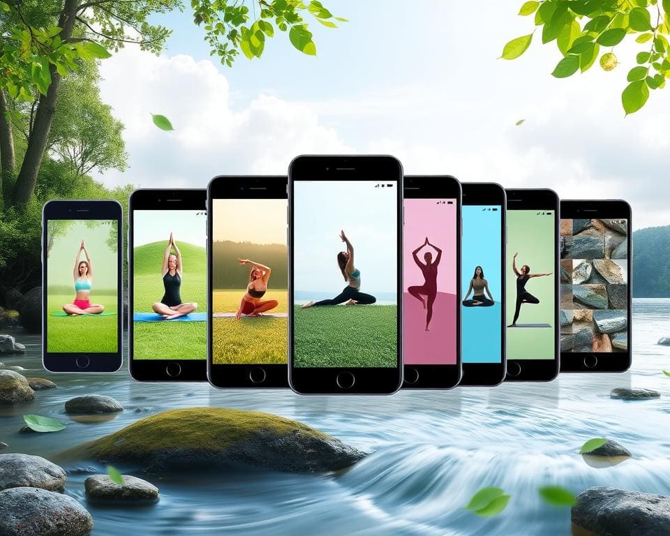 Yoga-App Vergleich