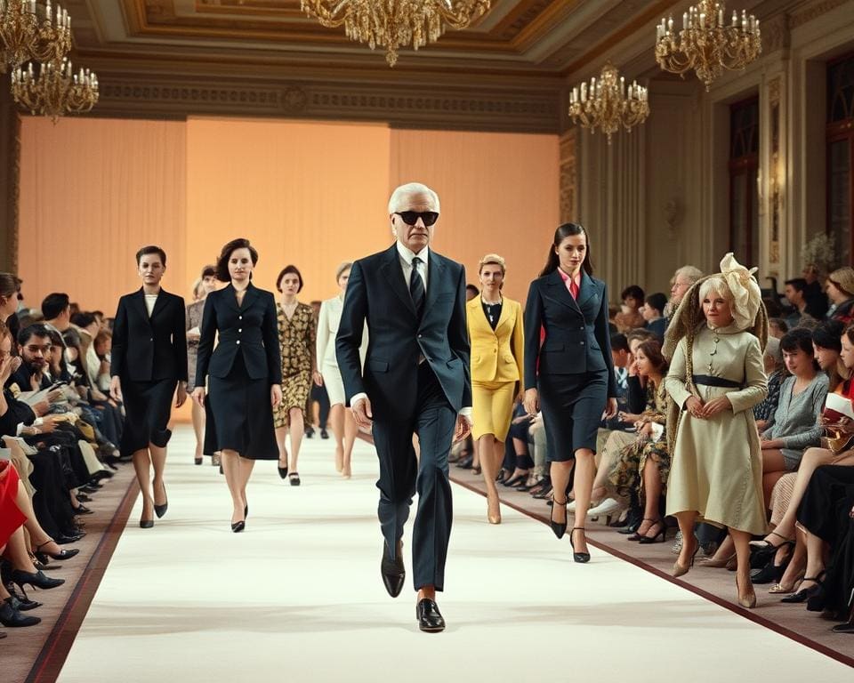 erste Kollektionen von Karl Lagerfeld