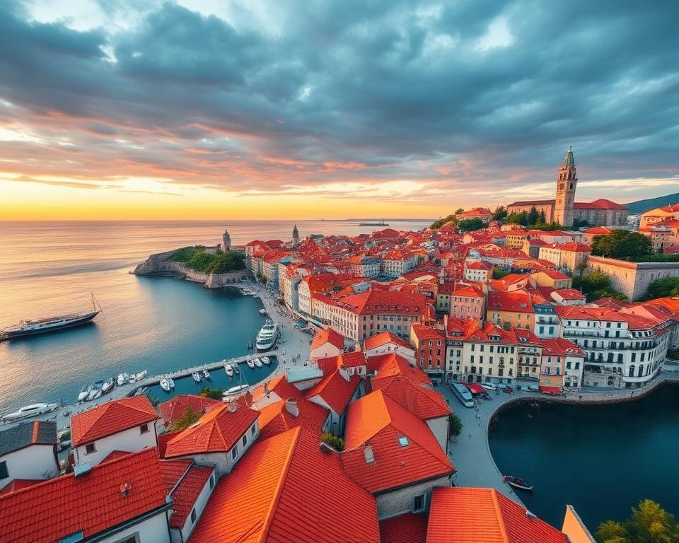 Aussichtspunkte in Piran für Panoramen